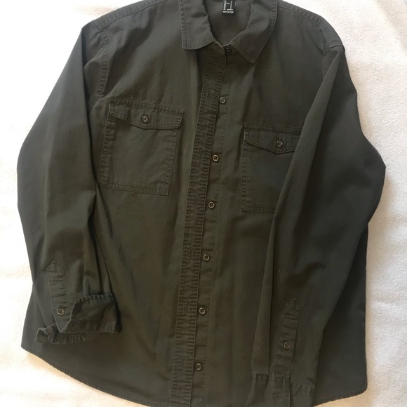 Trendy oversized blouse - Picture 2 of 3